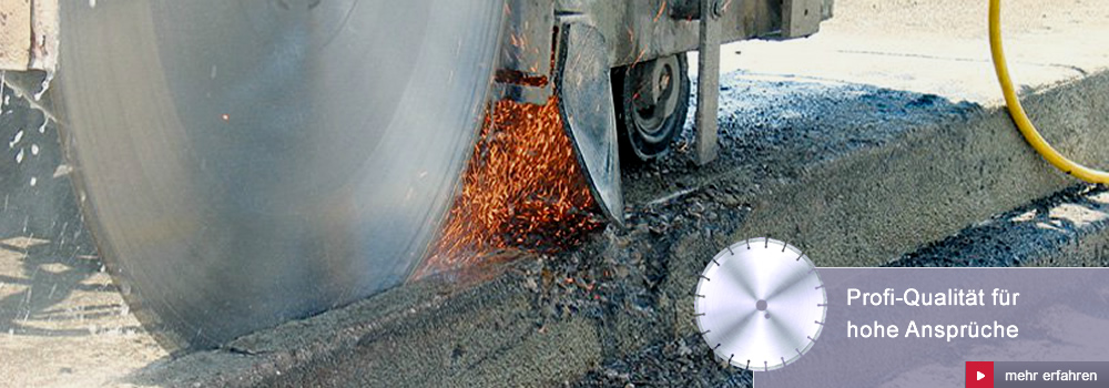 Professionelle Diamantwerkzeuge