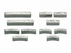 Diamond drill bit segments asphalt